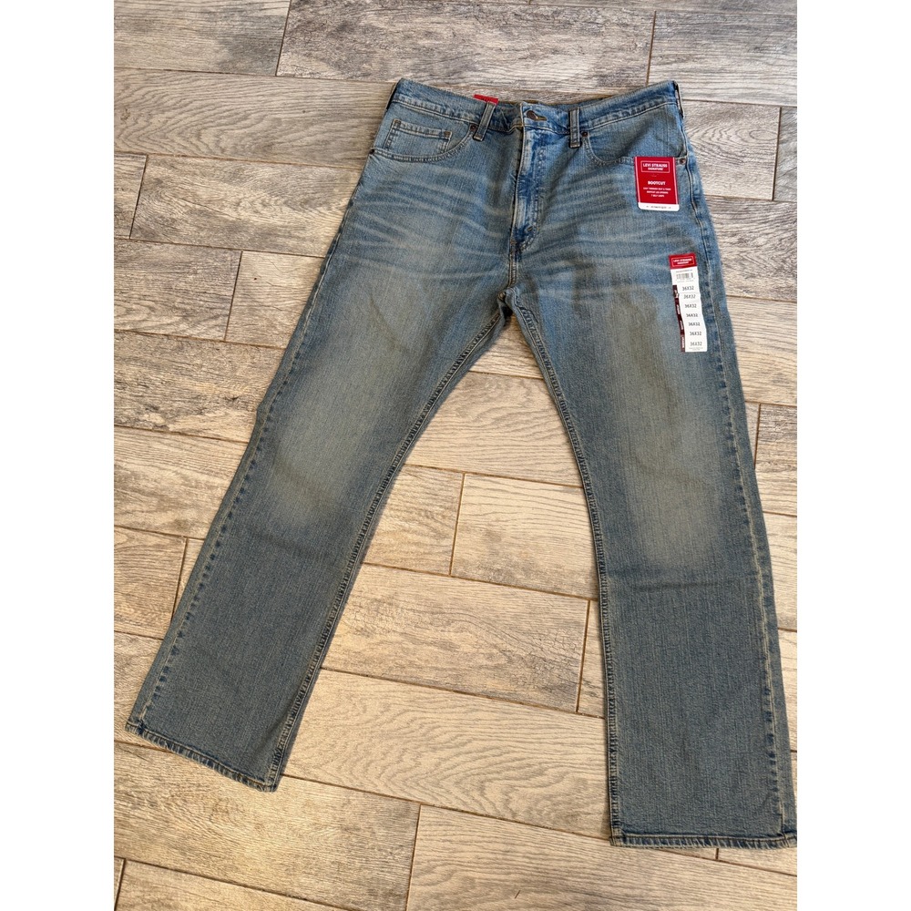 Levi Strauss Signature Bootcut Jeans 36x32 Ultimate Flex Denim 36 x 32 Boot NWT